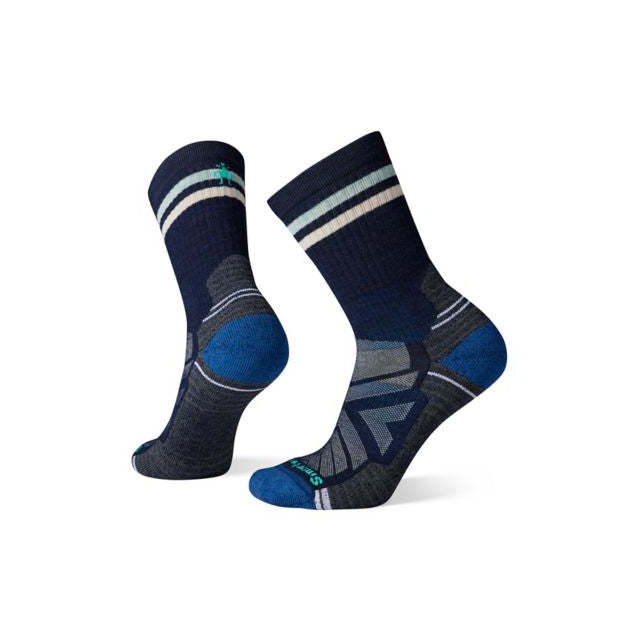 Women's Hike Light Cushion Tube Stripe Crew Socks