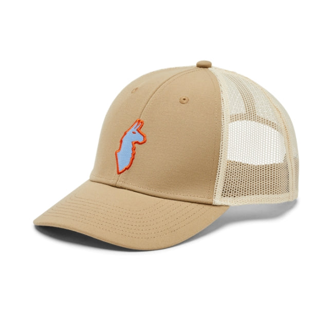 Cotopaxi Llama Trucker Hat Desert