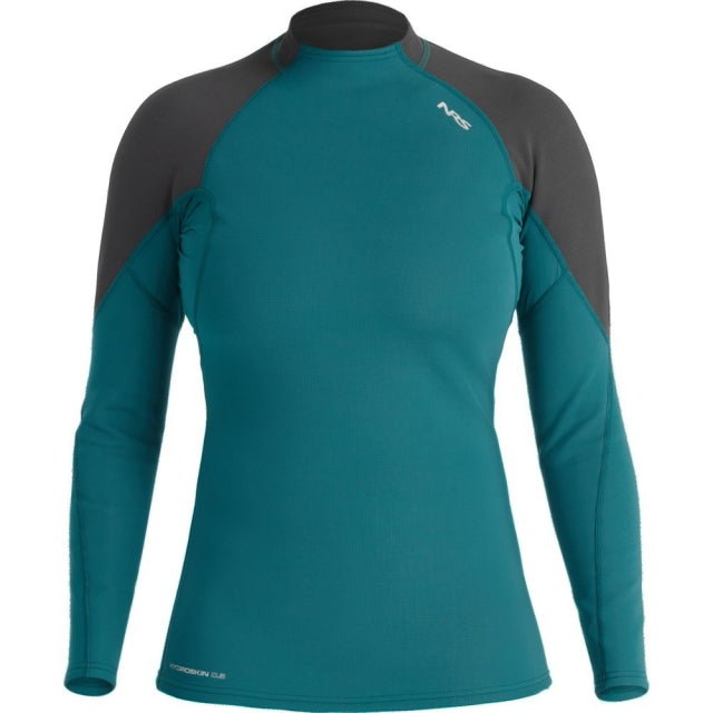 NRS Women's HydroSkin 0.5 Long-Sleeve Shirt Harbor Graphite