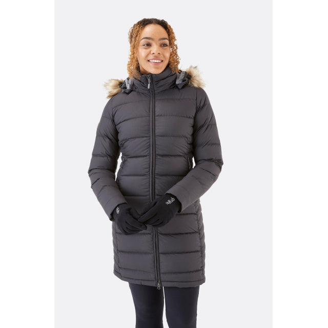 Rab Women's Deep Cover Down Parka Black