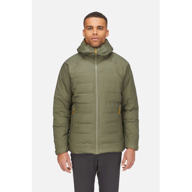 Rab Men's Valiance Waterproof Down Jacket ight Khaki / L