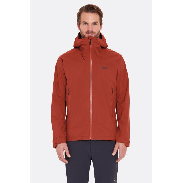 Rab Men's DownPour Light Jacket Tuscan Red