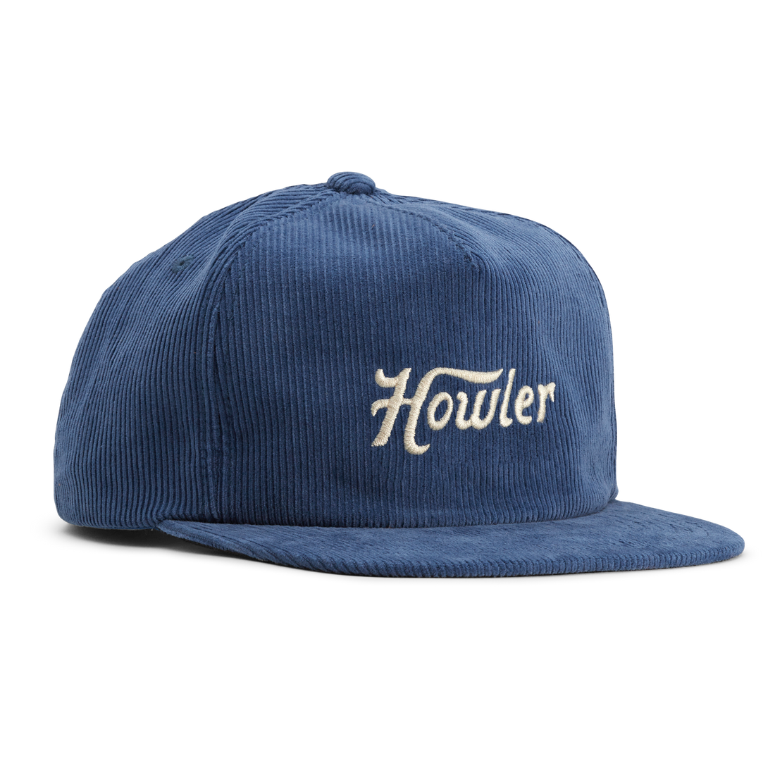 Howler Brothers Unstructured Snapback Hat Howler Script: Orange Courduroy