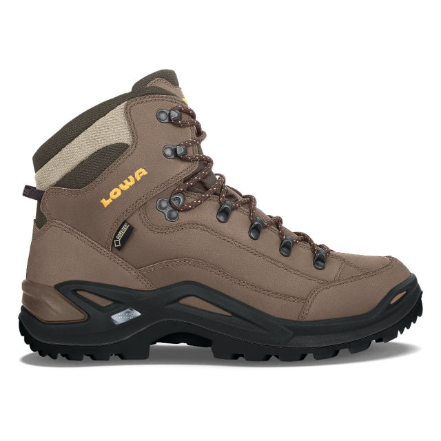 LOWA Boots Men's Renegade GTX Mid Sepia