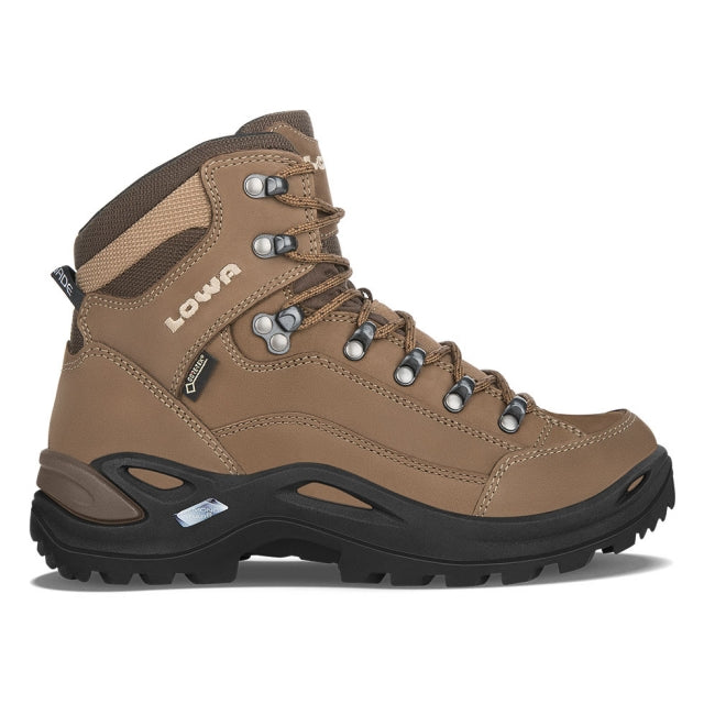 LOWA Boots Women's Renegade GTX Mid Taupe