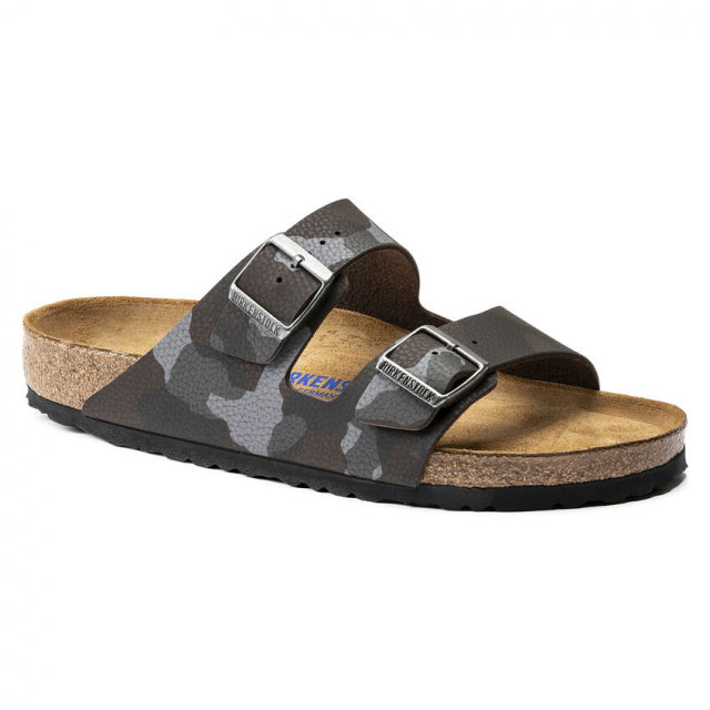 Birkenstock Arizona Soft Footbed Oiled Leather Desert Soil Camo Brown BF