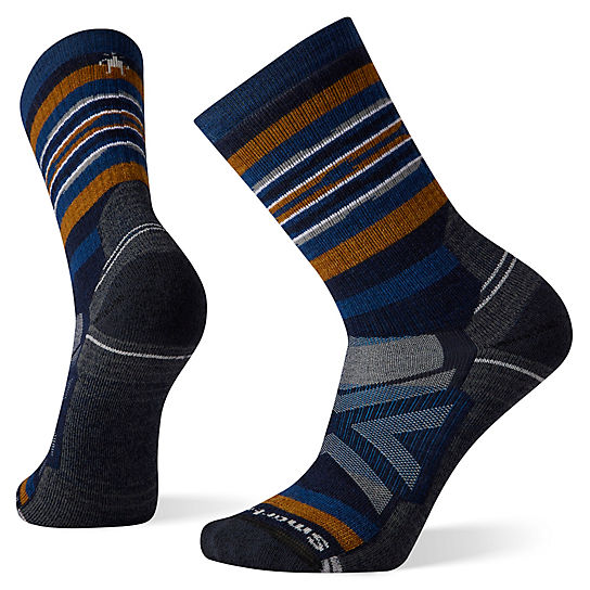 Smartwool Hike Full Cushion Rail Stripe Crew Socks