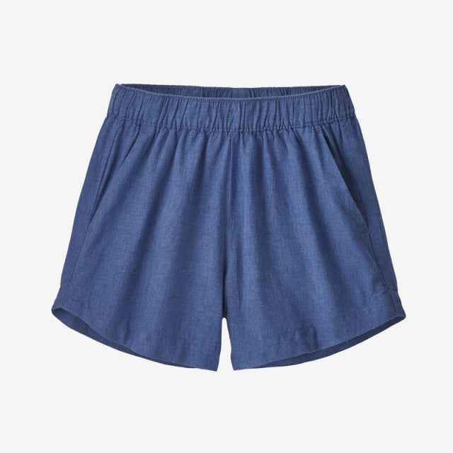 Patagonia Women's Garden Island Shorts Whole Weave: Current Blue