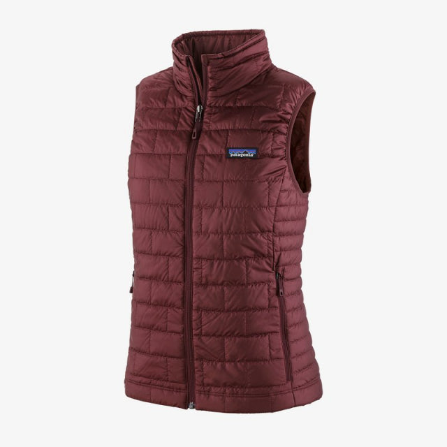 Patagonia Women's Nano Puff Vest Dark Ruby w/Dark Ruby