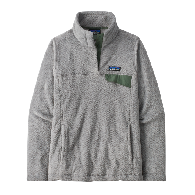 Patagonia Women's Re-Tool Snap-T P/O Tailored Grey - Salt Grey X-Dye