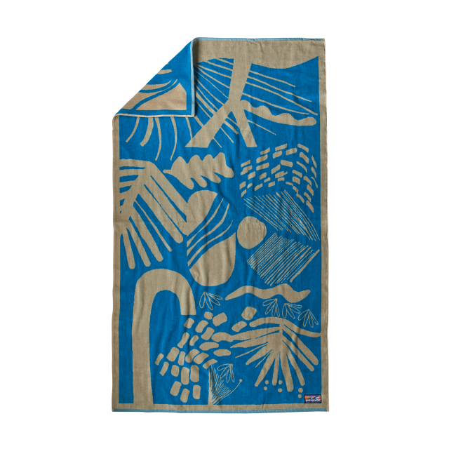 Patagonia Organic Cotton Towel Joy: Joya Blue