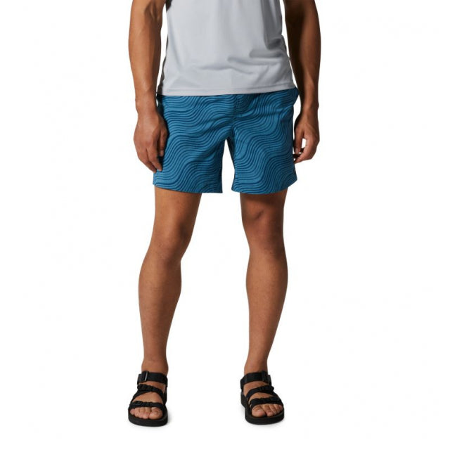 Mountain Hardwear Men's Stryder Swim Short Caspian Waves P