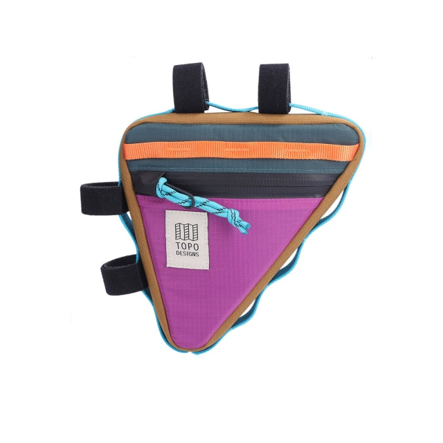 Topo Designs Frame Bike Bag Botanic Green/Grape