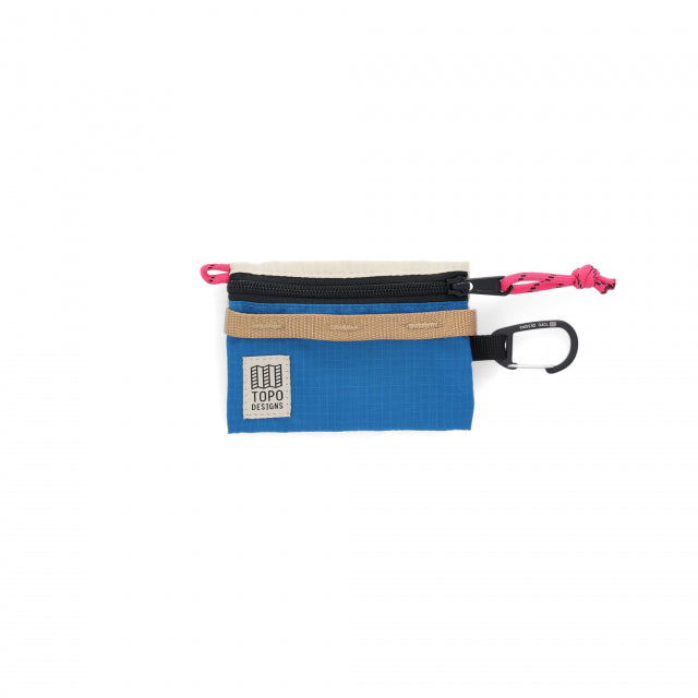 Topo Designs Accessory Bag Micro - Mountain Bone White/Blue