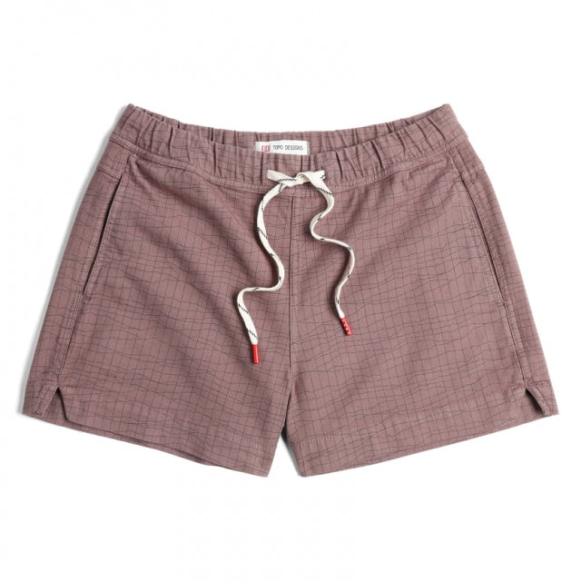 Topo Designs Dirt Shorts - Women's Peppercorn Terrain