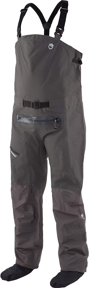 NRS Men's Widewinder Bib Dry Pants Gunmetal