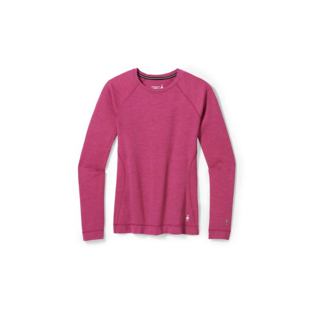 Smartwool Women's Classic Thermal Merino Base Layer Crew Festive Fuchsia Heather