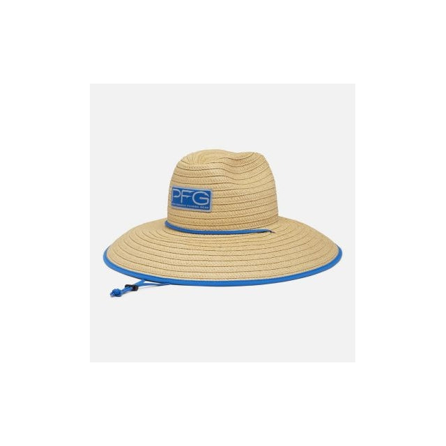 Columbia PFG Straw Lifeguard Hat Straw, Hooks