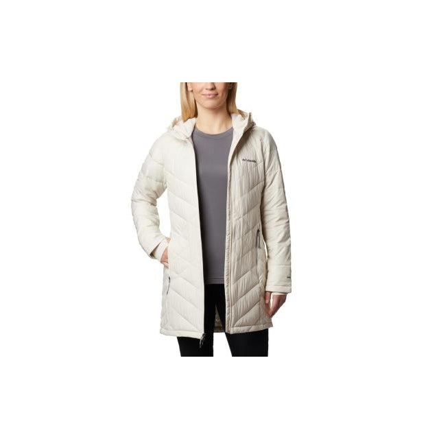 Columbia Women's Heavenly Long Hdd Jacket Chalk