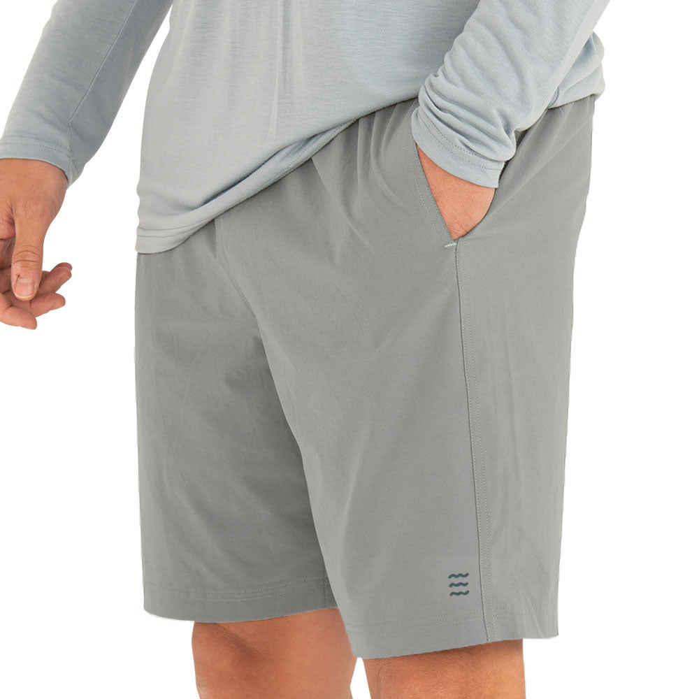 FreeFly Men's Lined Active Breeze Short 7'' Cement