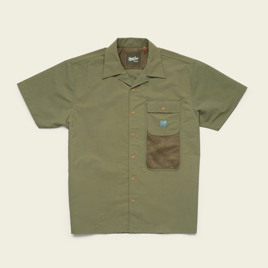 Howler Brothers Men’s Forager Utility Shirt Olive