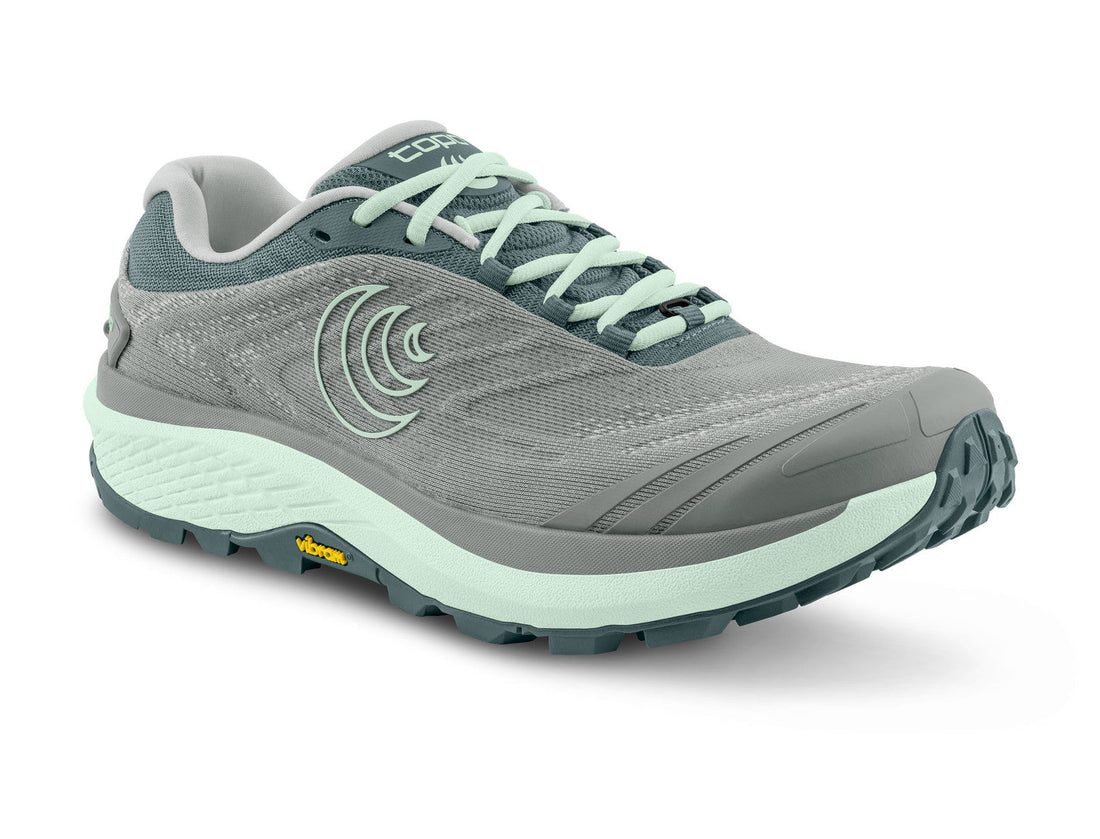 Topo Athletic Topo Women's Athletic Pursuit Grey/ Mint