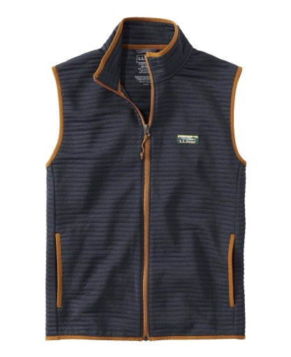 LL Bean Men's Airlight Vest Regular Navy