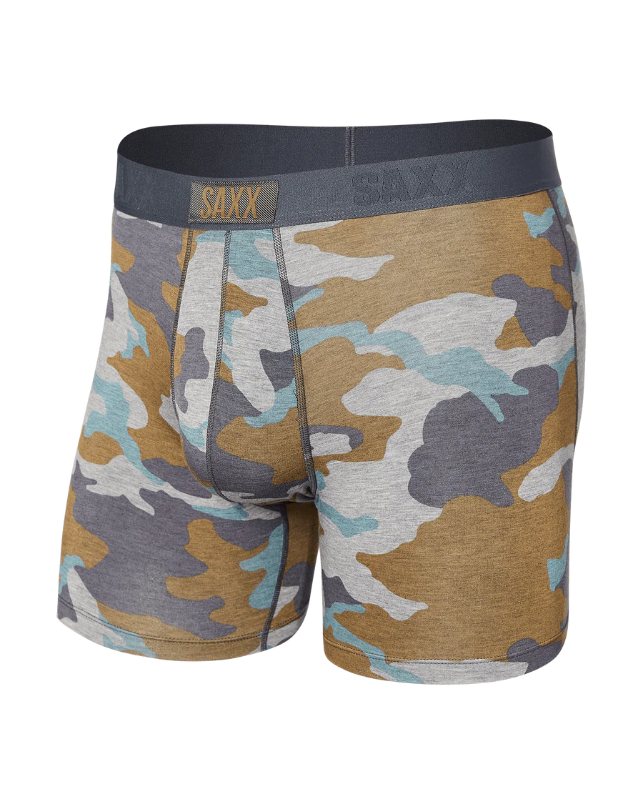 SAXX Saxx Vibe Super Soft Boxer Brief Grey upersize Camo / S