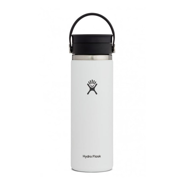 Hydro Flask 20 oz Coffee Wide Mouth w Flex Sip Lid White