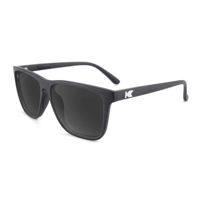 Knockaround Sport Fast Lanes: Matte Black / Smoke Matte Black / Smoke