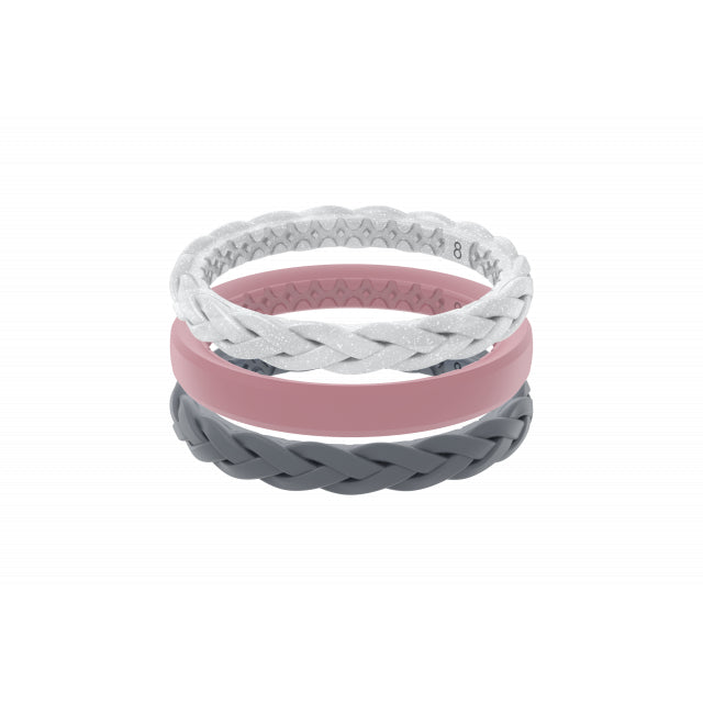 Groove Life Ring Stackable Serenity pink