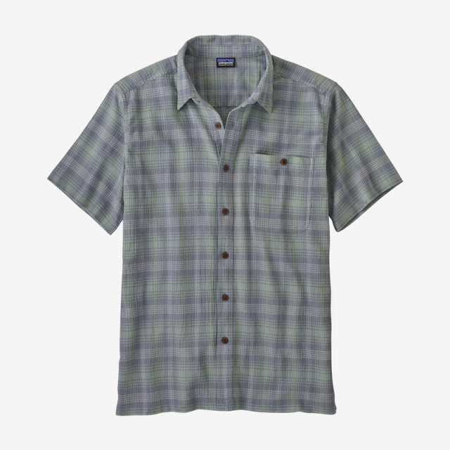 Patagonia Men's A/C Shirt Creekside: Tea Green