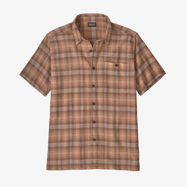 Patagonia Men's A/C Shirt Creekside: Cowry Peach