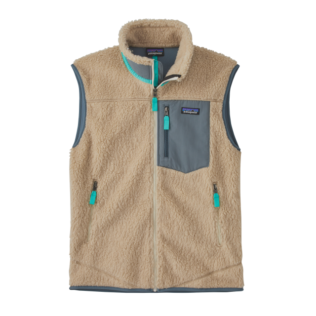 Patagonia Men's Classic Retro-X Vest Dark Natural w/Plume Grey