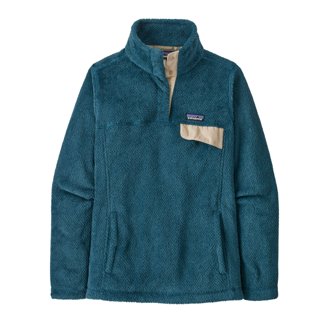 Patagonia Women's Re-Tool Snap-T P/O Wavy Blue - Tidepool Blue X-Dye