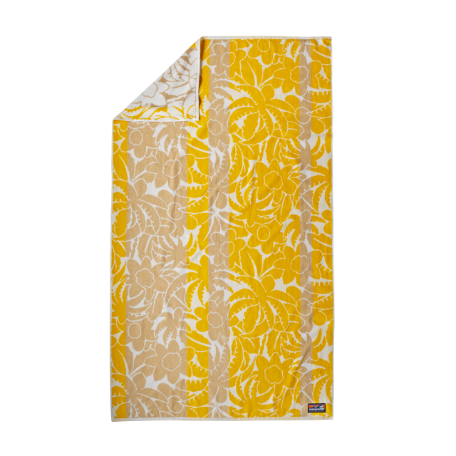 Patagonia Organic Cotton Towel Abundance: Shine Yellow