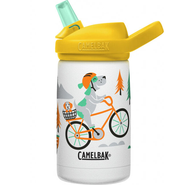 CamelBak eddy+ Kids SST Vacuum Insulated 12oz Biking Dogs