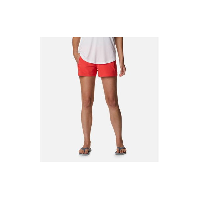 Columbia Women's Tidal II Short Red Hibiscus