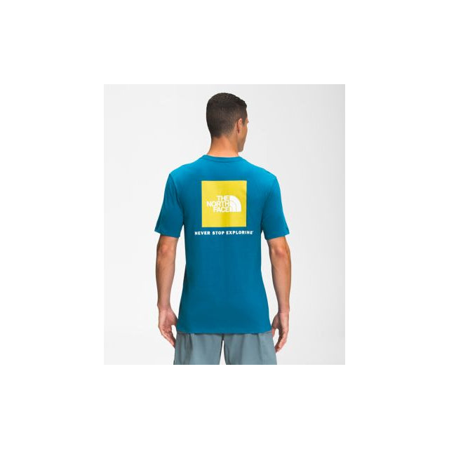 The North Face Men's S/S Box NSE Tee Banff Blue